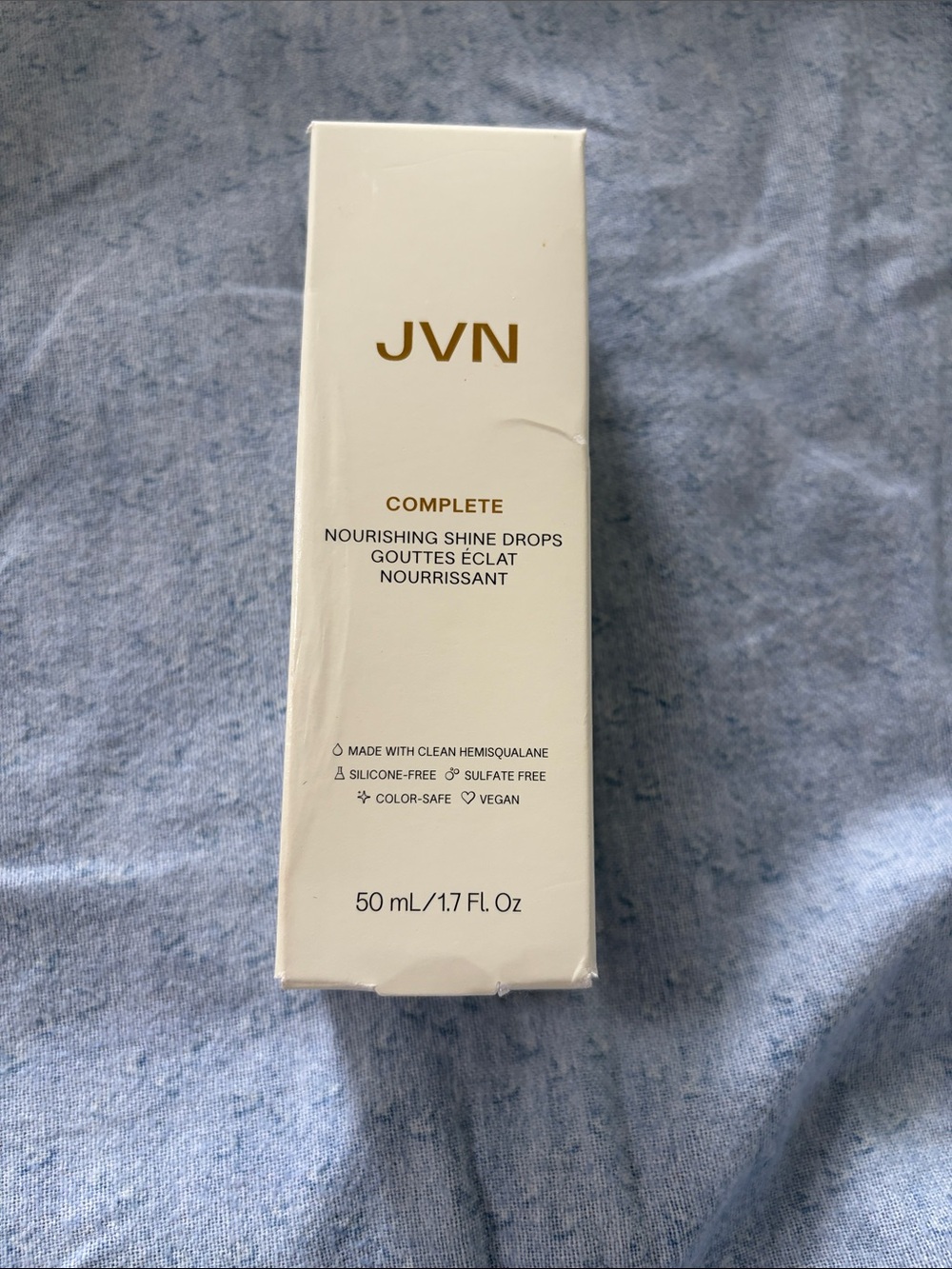 JVN Nourishing Shine Drops – White & Gold